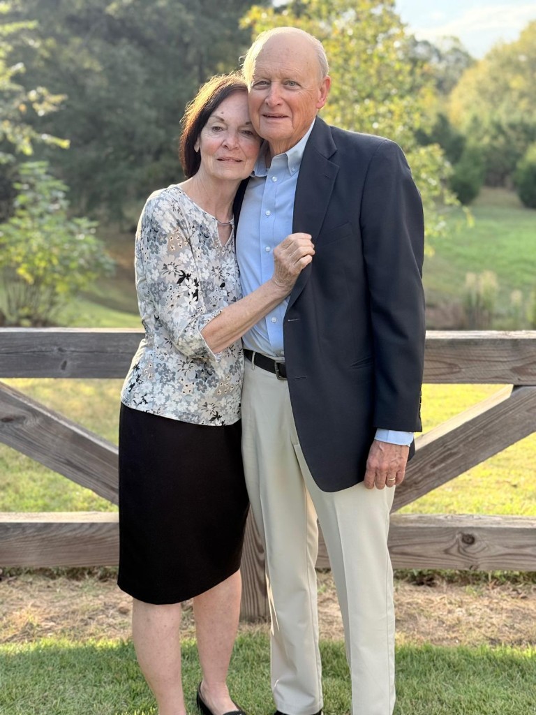 Dr. Ray Conway with his wife